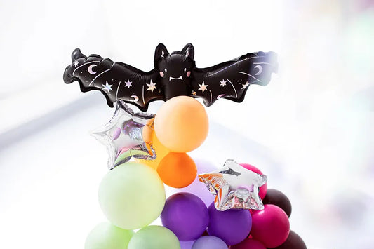 Balon foliowy Nietoperz, 40,5x13 cm, mix (1 op. / 1 szt.)