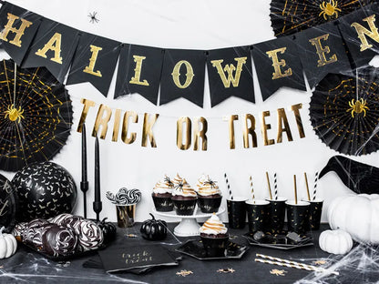 Rozety dekoracyjne Trick or Treat: 1op./2szt.