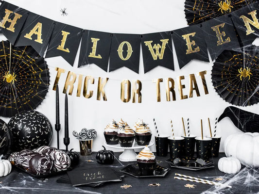 Rozety dekoracyjne Trick or Treat: 1op./2szt.