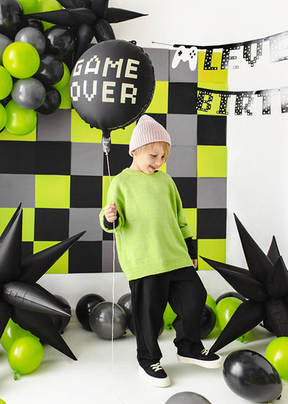 Zestaw bukiet balonów na kawalerski lub urodziny "Game Over"