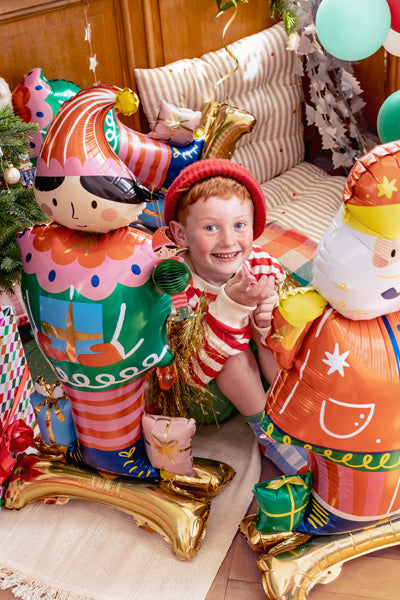 Stojący balon foliowy Elf, 46x88 cm