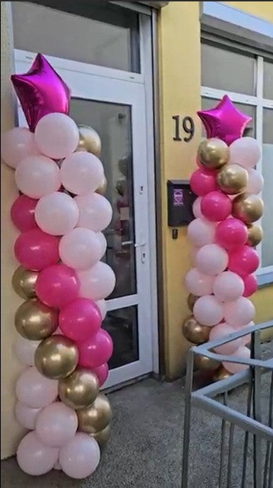 Kolumna balonowa / słupek z balonów 1 m.b. - Warszawa