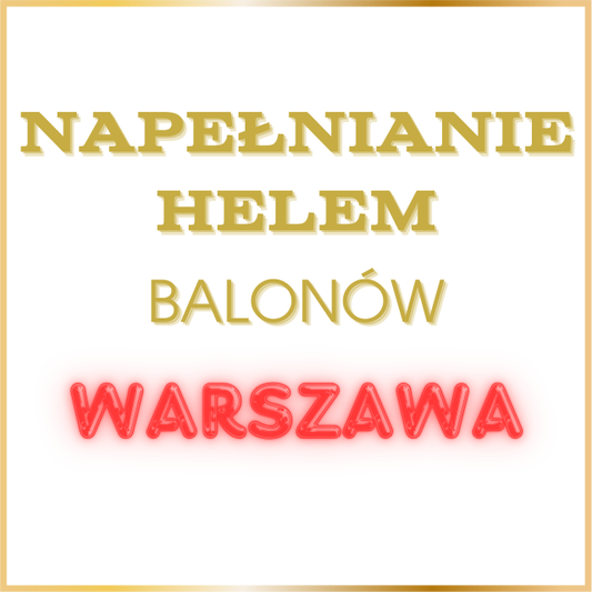 Napełnianie balonów helem