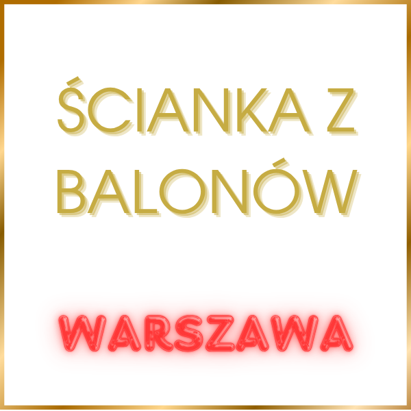 Ścianka Balonowa 1 m2 - Warszawa