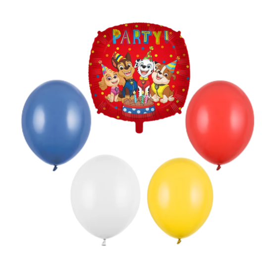 Zestaw bukiet balonów Psi Patrol